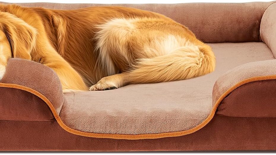 Unwind in Comfort: DUMOS Orthopedic Dog Bed Review