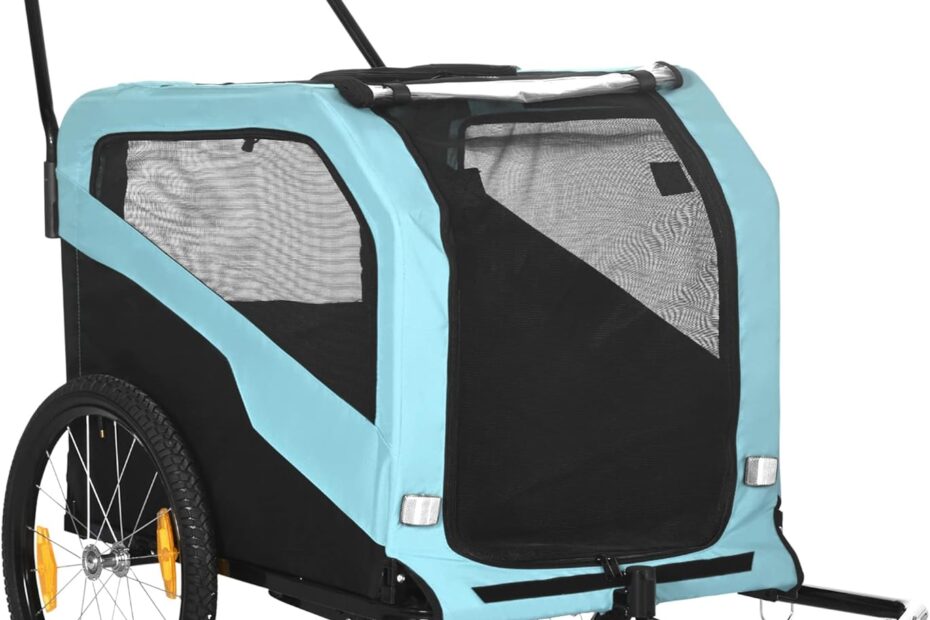 Adventure Awaits: The Aosom 2-in-1 Dog Bike Trailer & Stroller Review