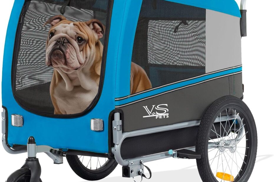 Adventure Awaits: Tiggo Veelar Sports Pet Trailer & Stroller for Active Dogs!