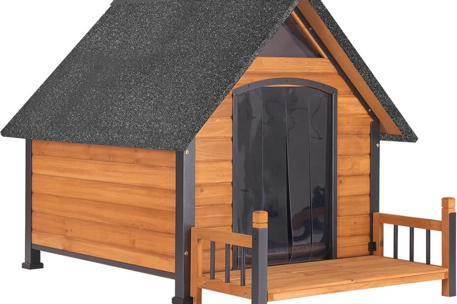 Aivituvin Weatherproof Dog House: The Ultimate Chew-Proof Kennel for All Breeds!