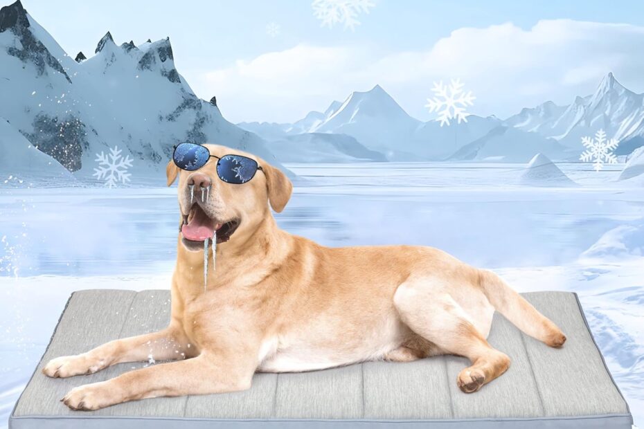 Beat the Heat: The Ultimate Chicute Cooling Dog Bed for Large Pups!