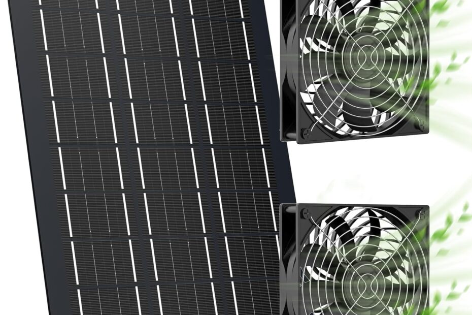 Breathe Easy: Review of the MARBERO 4.7 Inch Solar Powered Fan Kit for Your Outdoor Spaces
