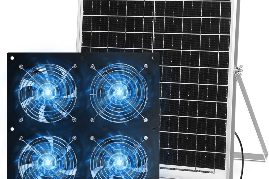 Breathe Easy: Review of the Solar Powered 11.8" Greenhouse Exhaust Fan Kit