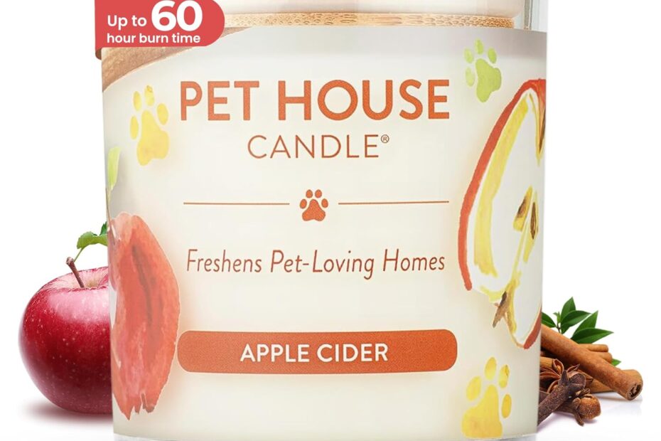 Breathe Fresh: One Fur All Apple Cider Candle Review for Pet Owners