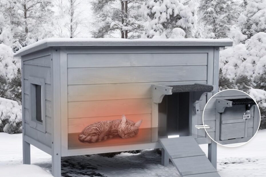 BrioPaws Outdoor Cat House: The Ultimate Winter Shelter for Feral Cats!