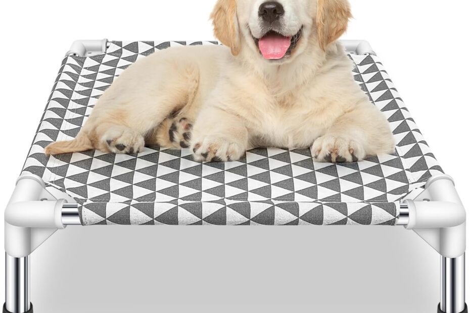 Chill in Style: Review of the Elevated Outdoor Dog Bed for Happy Pups!