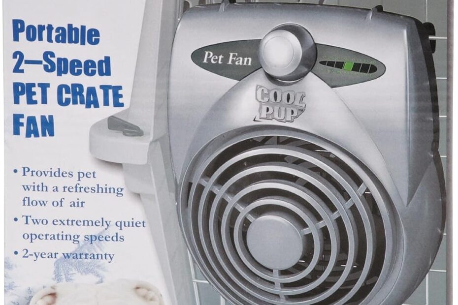 Chill Out with the Cool Pup Crate Fan: The Ultimate Solution for Pet Comfort!