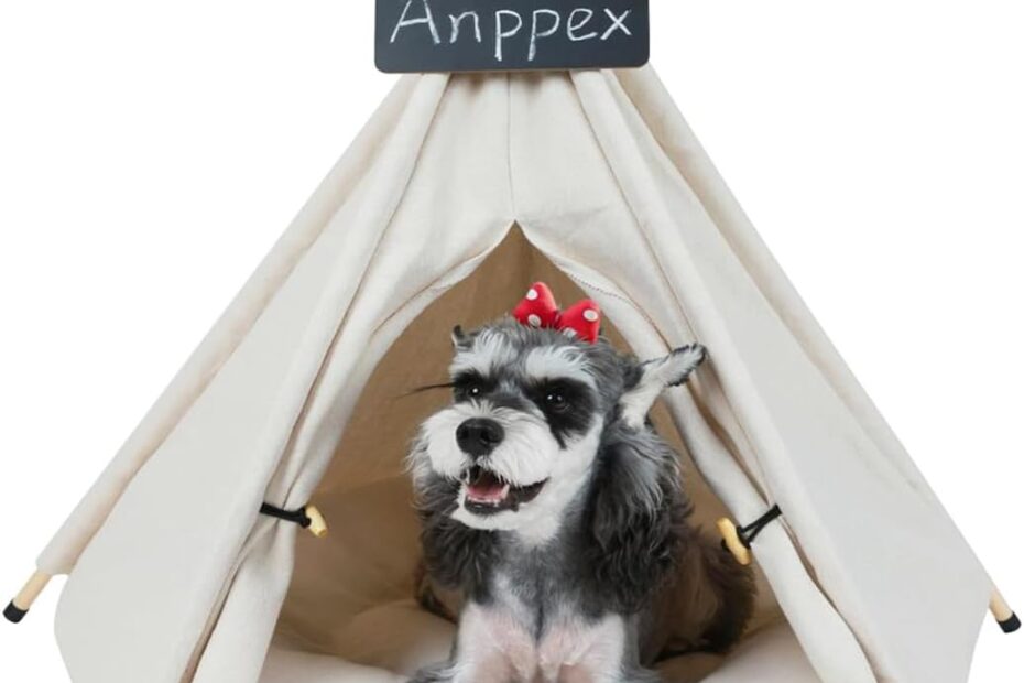 Cozy Canine Retreat: Review of the ANPPEX 24-Inch Dog Teepee Tent
