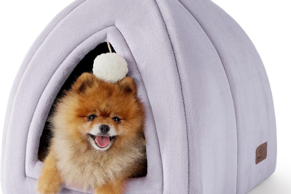 Cozy Comfort: Bedsure's 2-in-1 Cat Cave for Happy Kitties!