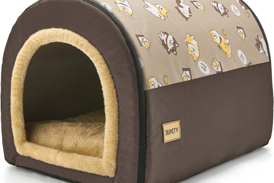 Cozy Comfort: Jiupety 2-in-1 Portable Indoor Dog House Review!