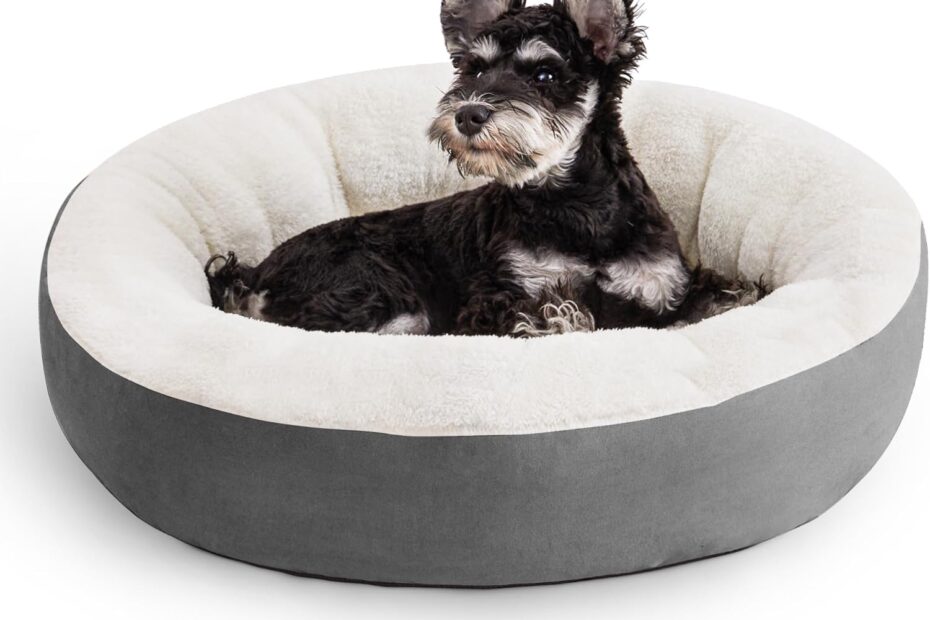 Cozy Comfort: Love's Cabin Round Donut Pet Bed Review!