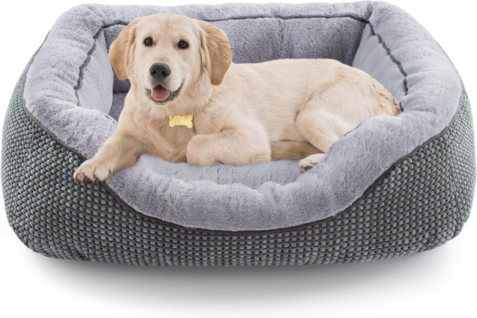 Cozy Comfort: Review of the INVENHO Medium Dog Bed for Restful Sleep!