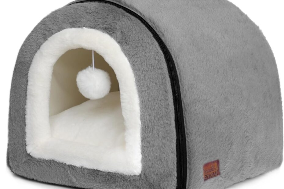 Cozy Comfort: Review of the Ultimate Foldable Cat Bed for Indoor Pets