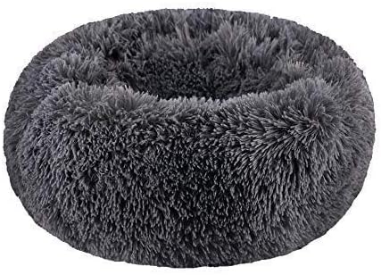 Cozy Comfort: The BODISEINT Plush Round Pet Bed Review for Cats and Small Dogs