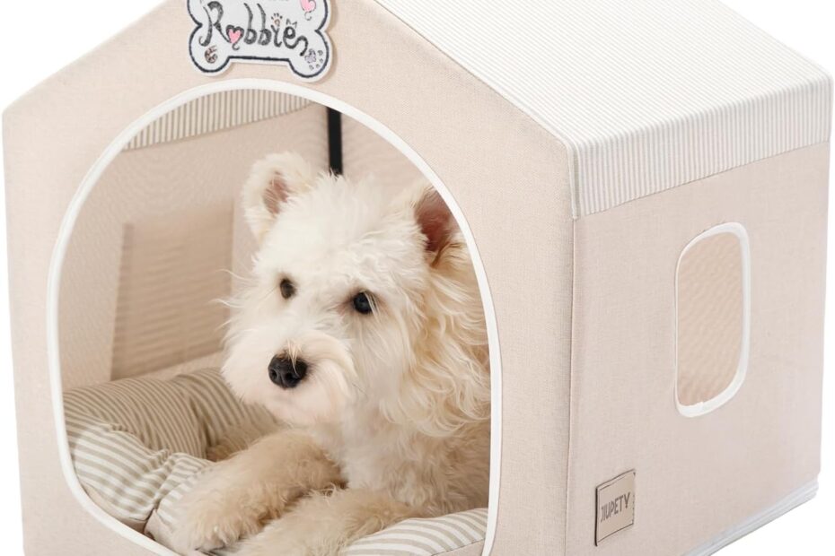 Cozy Comfort: The Jiupety Indoor Dog House Review for Your Furry Friend