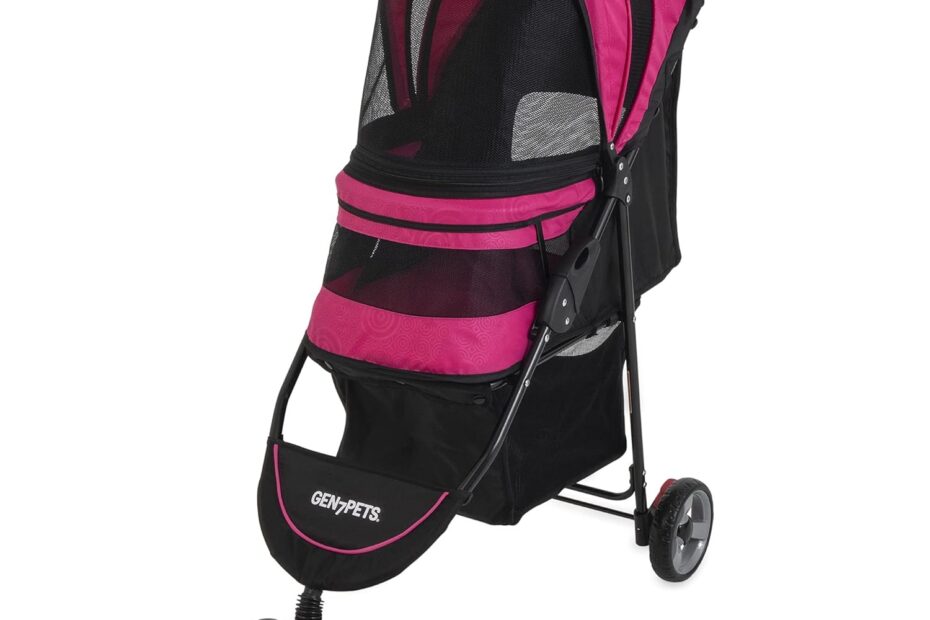 Cruise in Style: Gen7Pets Regal Plus Raspberry Sorbet Dog Stroller Review