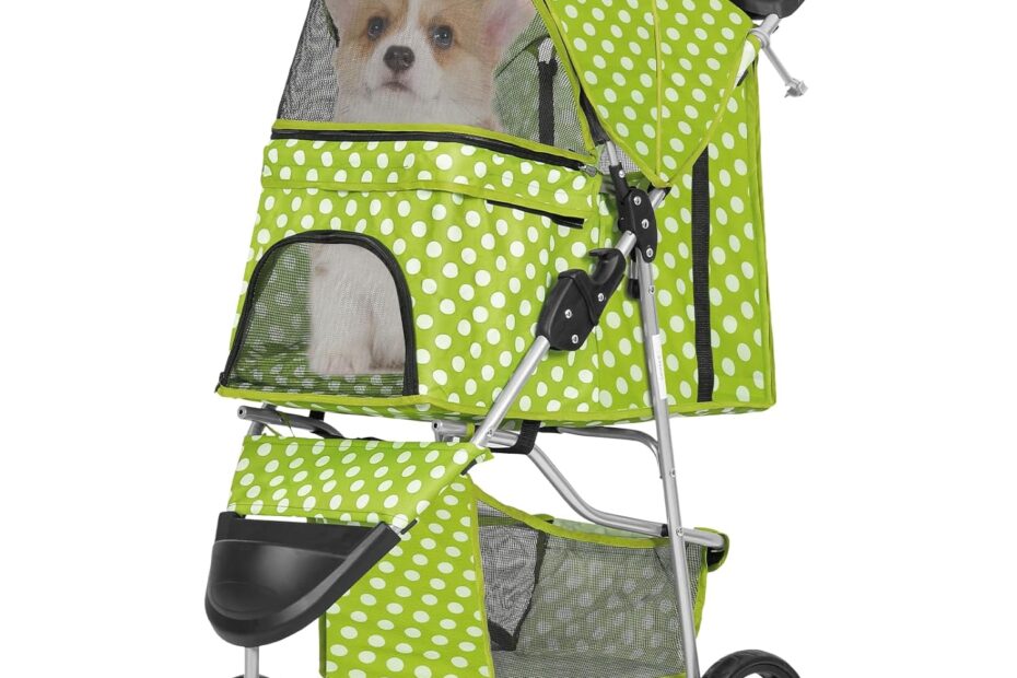 Cruise in Style: The Ultimate Dog Stroller for Small and Medium Pets!