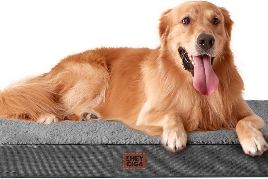 Discover Comfort: EHEYCIGA Orthopedic XL Dog Bed Review for Your Large Pooch