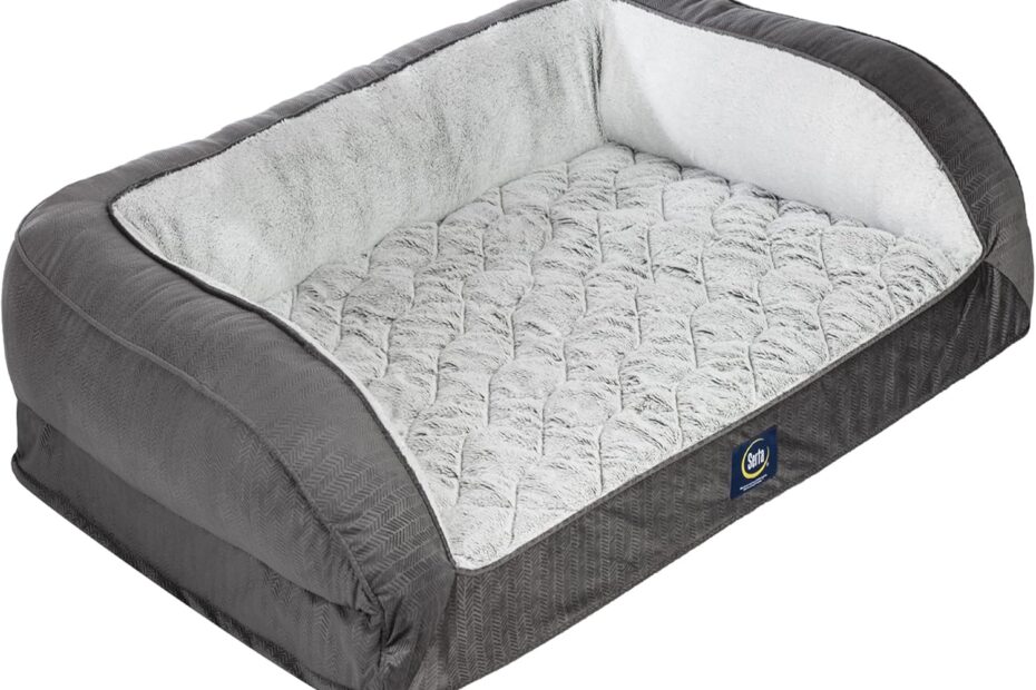 Discover Comfort: Serta Orthopedic Quilted Couch Dog Bed Review