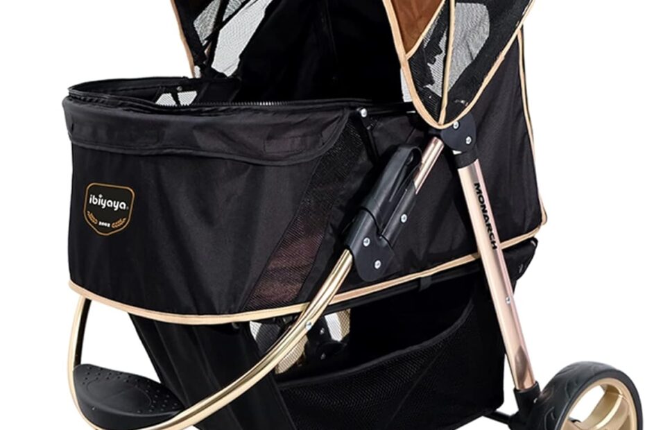 Discover the Comfort: ibiyaya Monarch Foldable Dog Stroller Review!