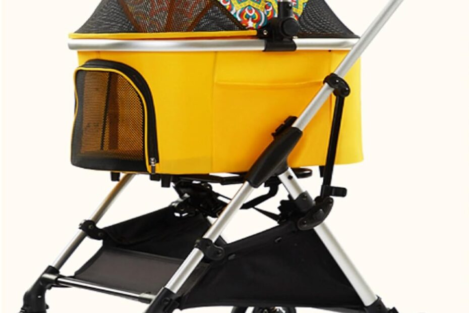 Discover the Ultimate Pet Travel Solution: The 3-in-1 Foldable Pet Stroller Review!