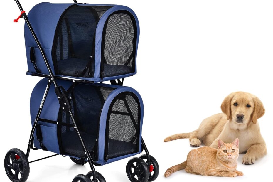 Effortless Adventures: A Review of the PETSITE Double Dog Stroller