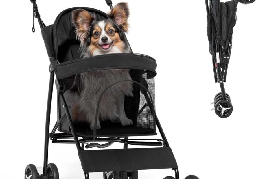 Effortless Adventures: Review of the Magshion Compact Pet Stroller for Your Furry Friends