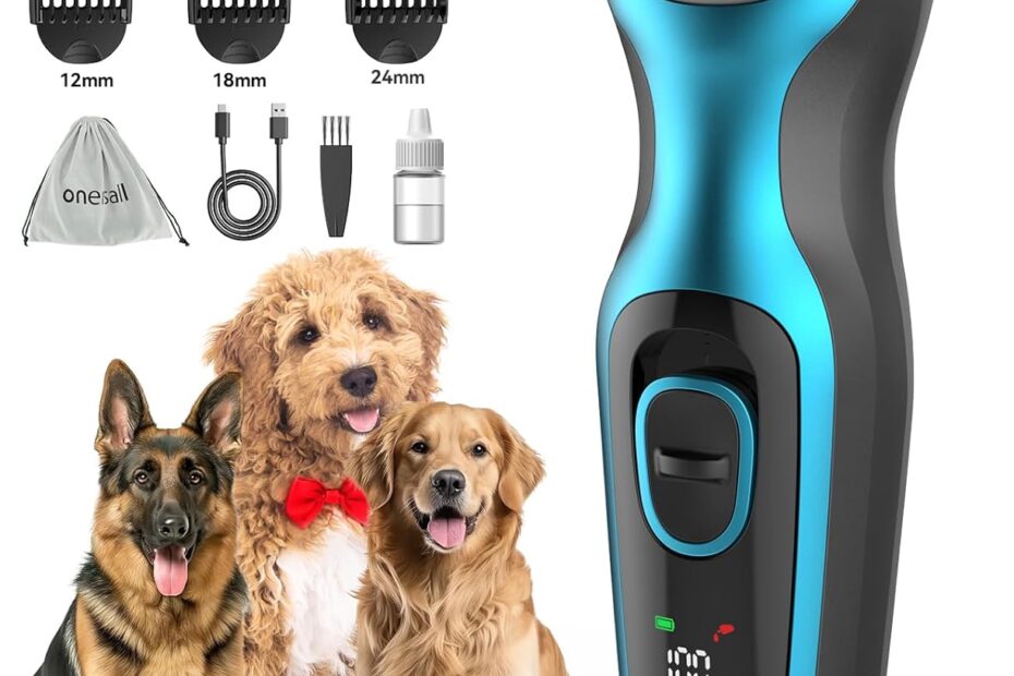 Effortless Grooming: Review of the Oneisall Dog Clippers for Thick Coats