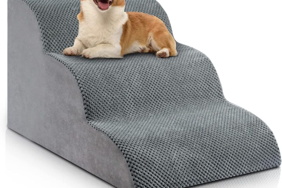 Elevate Your Pet's Comfort: Chic Threads 3-Step Dog Stairs Review