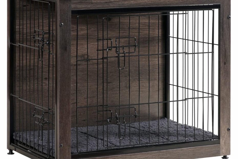 Elevate Your Pet's Space: DWANTON Dog Crate Furniture Review