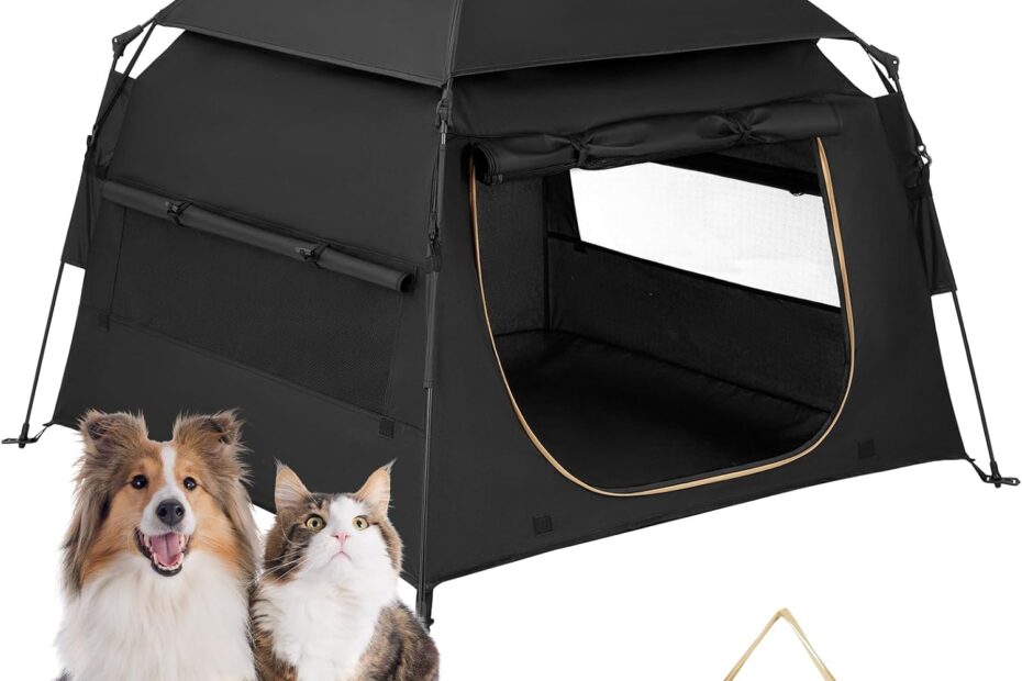 Elevate Your Pup's Comfort: KingCamp Large Dog Tent Review