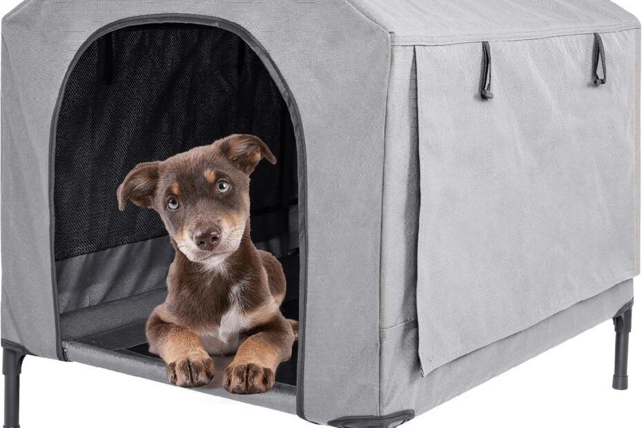 Elevated Comfort: The Ultimate 2 in 1 Dog House & Bed Review