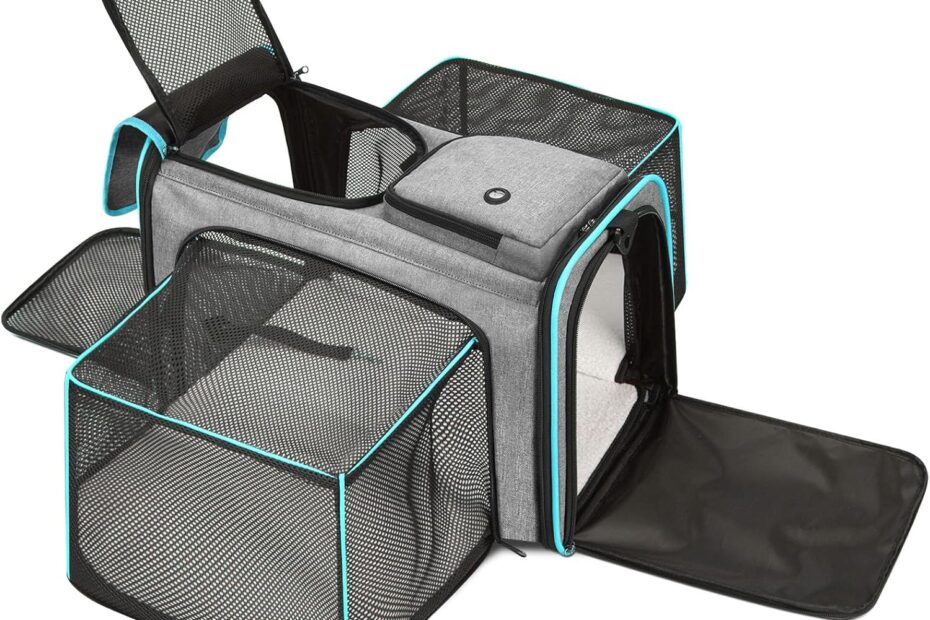 Expand and Explore: The Ultimate Cat Dog Carrier Bag for Every Adventure!