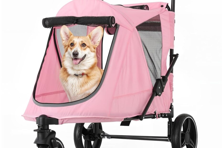 Experience Ultimate Pet Freedom: MoNiBloom Large Dog Stroller Review
