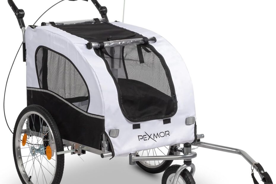 Explore in Style: The PEXMOR 2-in-1 Dog Bike Trailer & Stroller Review
