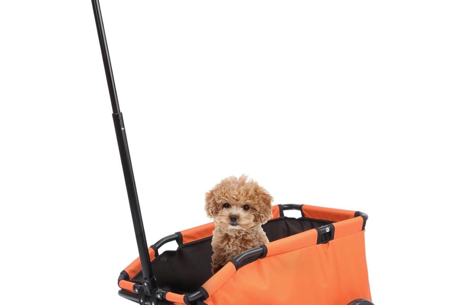 Explore Outdoors in Style: The Ultimate Mini Pet Stroller for Your Furry Friend!