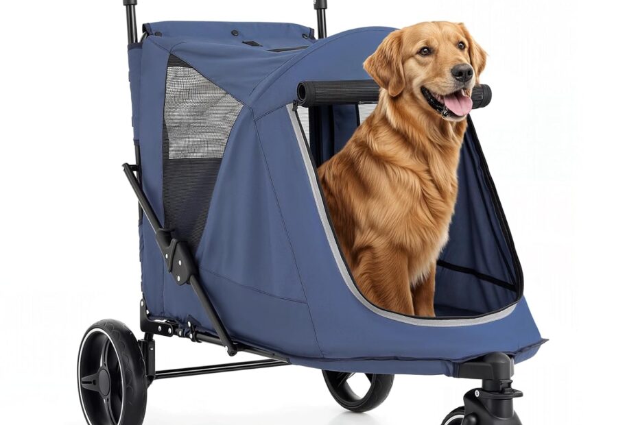 Explore the Magshion Pet Stroller: Comfort & Convenience for Medium Dogs!