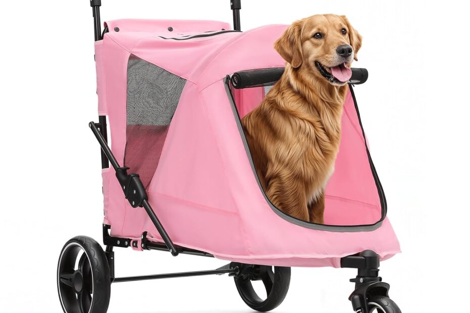 Explore the Magshion Pet Stroller: The Ultimate Comfort Ride for Your Medium Dog!
