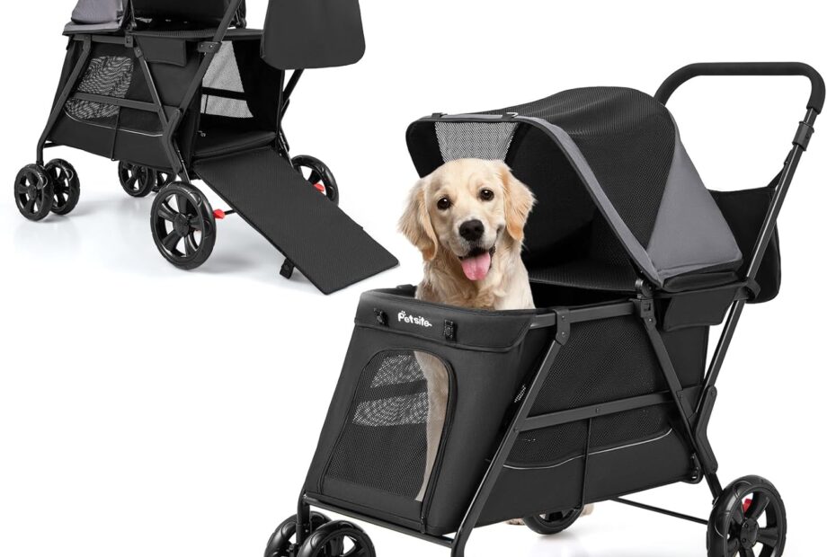 Explore the Outdoors: The Ultimate PETSITE Dog Stroller Review