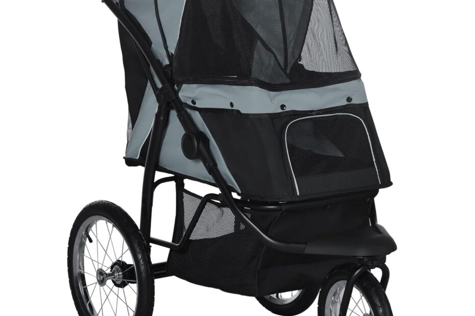 Explore the PawHut Pet Stroller: Your Ideal Jogger for Small to Medium Dogs!