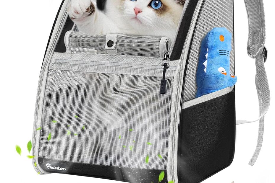 Explore the World with Your Furry Friend: Pawaboo Cat Carrier Backpack Review