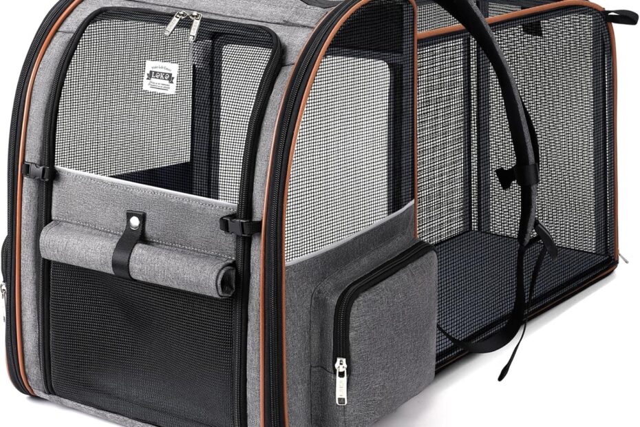Explore with Comfort: The Lekebobor Extra Large Cat & Dog Backpack Carrier Review!