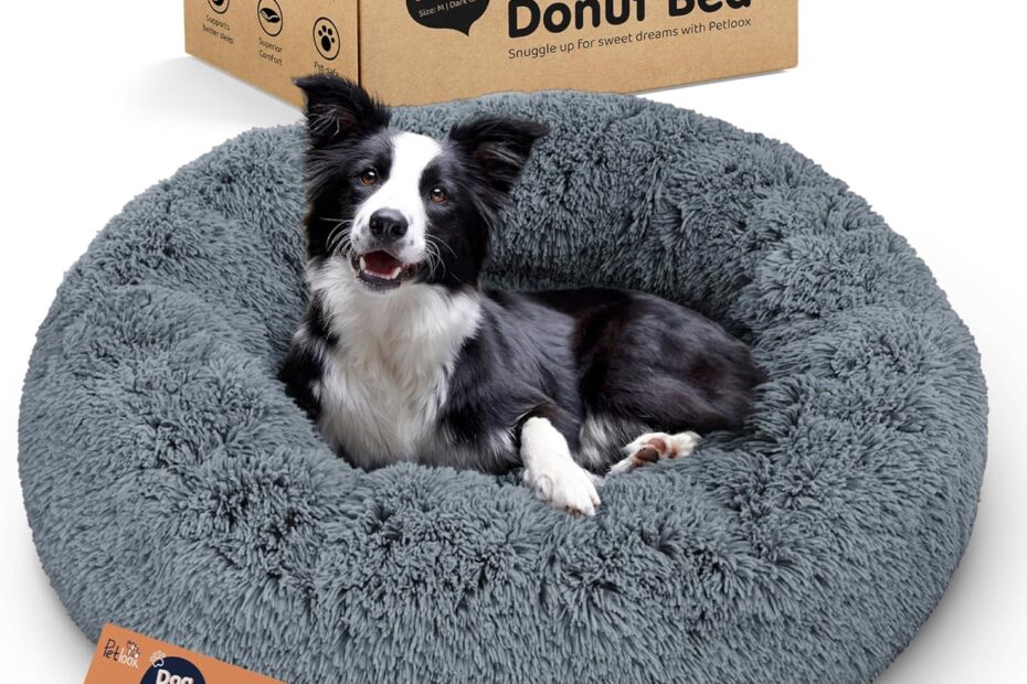 Find Serenity: The Ultimate Donut Dog Bed for Calm and Cozy Comfort