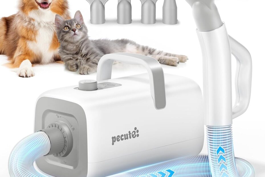 Groom Like a Pro: Review of the Pecute High-Velocity Dog Hair Dryer