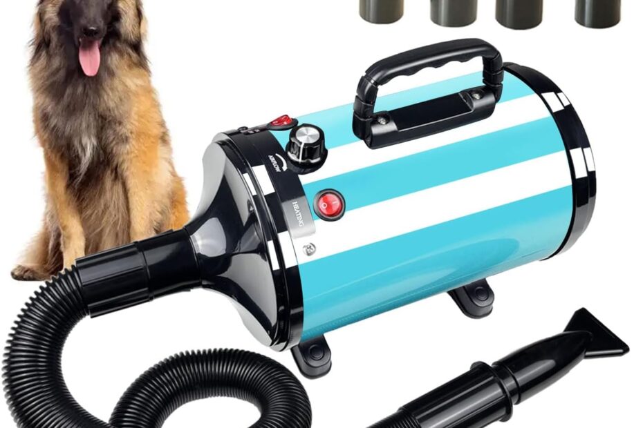 Groom with Ease: Top Review of the High Velocity Professional Dog Grooming Dryer!
