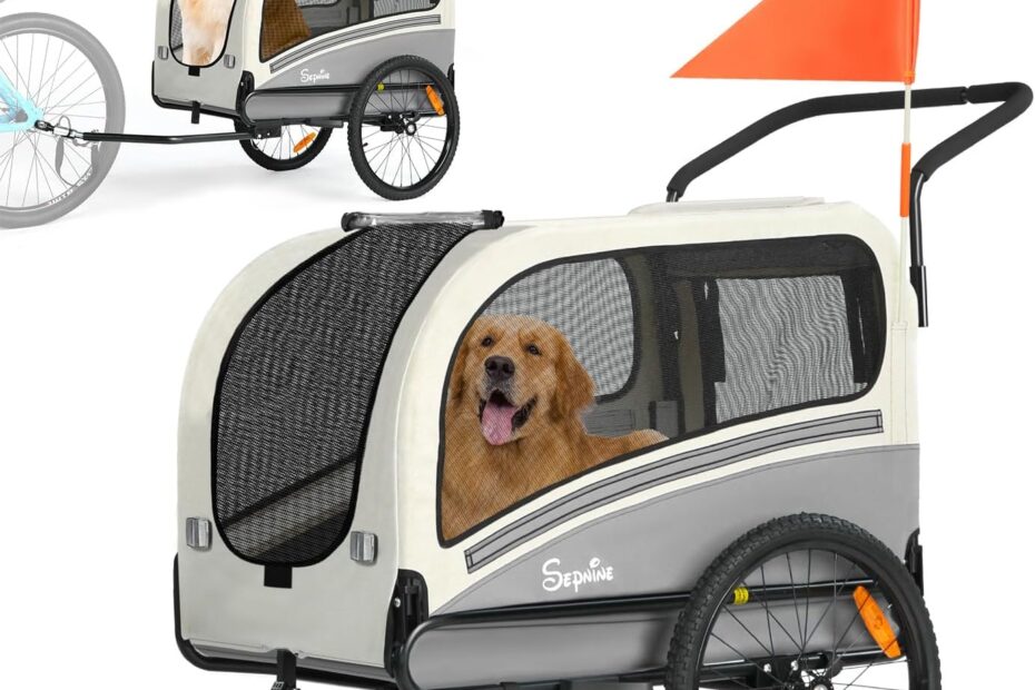Hit the Trail: Review of the Sepnine Dog Bike Trailer & Stroller Combo