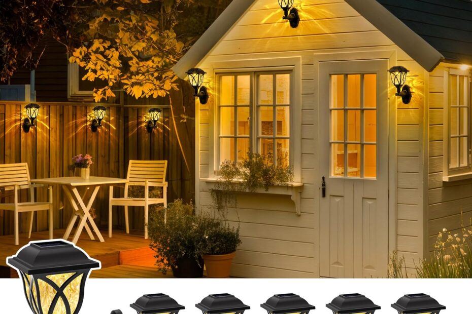 Illuminate Your Outdoor Space: A Review of Solar Wall Lanterns for Playgrounds and Gardens