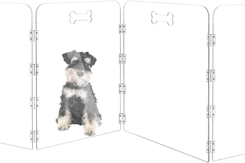 Keep Your Pets Safe and Stylish: The Acrylic Dog Playpen Review