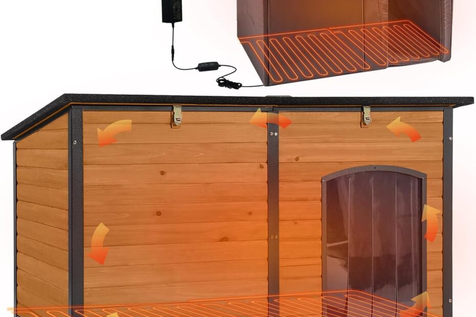 Keep Your Pup Cozy: Aivituvin Extra Large Heated Dog House Review