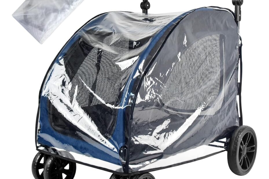 Keep Your Pup Dry: The Ultimate Large Dog Stroller Rain Cover Review